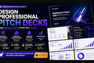 design a winning investor pitch deck for startups, saas, ai, and fundraising