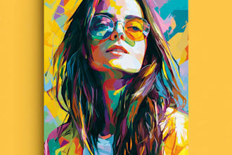 abstract painting art or color abstract art