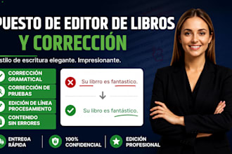 edito, corrijo y escribo memorias, novelas y ensayos