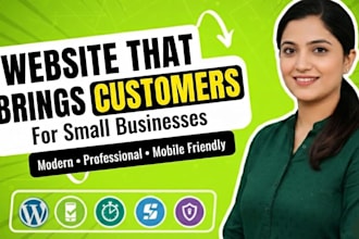 build small business website in wordpress