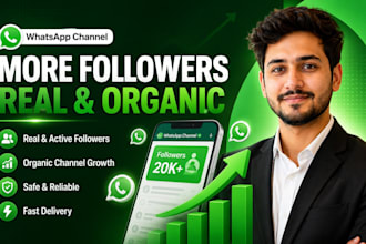boost whatsapp channel to hit 50k channel followers, whatsapp channel promotion