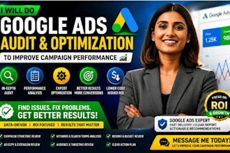 do google ads audit and optimization to improve campaign performance