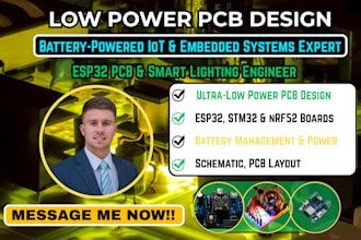 design low power pcb for battery powered iot and embedded devices