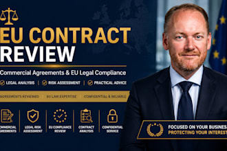 review commercial agreements and eu legal compliance issues