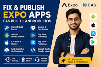 solve expo eas build android and ios app publishing problems