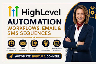 create gohighlevel automation workflows email automation SMS sequences marketing