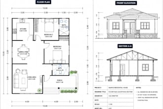 create professional cad drawings and technical drafting designs
