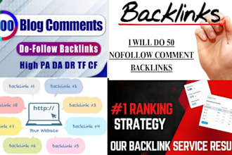 do 50 nofollow comment backlinks