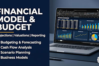 do financial modeling, budgeting, forecasting and projection in excel