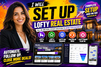 lofty CRM, lofty website, lofty smart plan VA, lofty idx website, follow up boss
