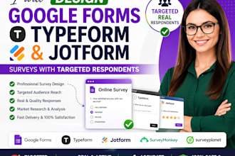 create online surveys and gather targeted survey respondents for market research