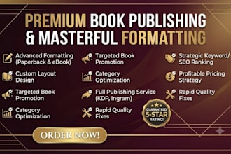 professional kindle and paperback formatting for indie romance