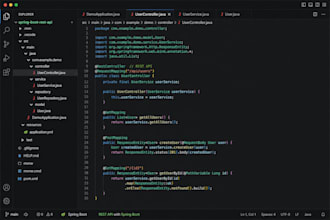build a rest API with spring boot and java