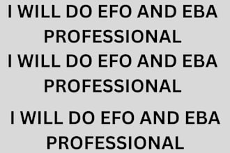 do efo and eba professionally