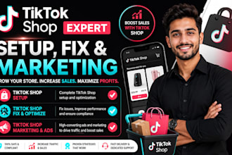 tiktok shop setup,fix tik tok dropshipping tiktok shop marketing tiktok shop ads
