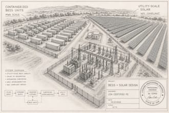 provide utility scale bess engineering and containerized battery storage design