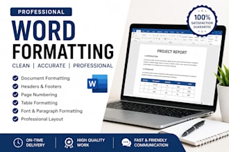 format microsoft word documents professionally