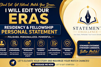 edit your eras residency or fellowship personal statement