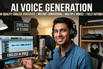 convert your text to speech using realistic ai voice over
