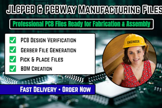 prepare pcb files for jlcpcb and pcbway manufacturing
