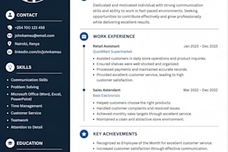 professionally design ats friendly cvs and resumes