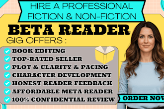 beta read fiction nonfiction book romance beta reader alpha reader book editing