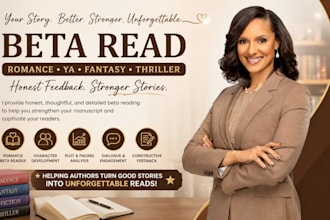 beta read romance beta reader ya novel beta reader fantasy thriller beta reader