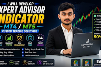 develop your mt4 mt5 expert advisor eas and indicator