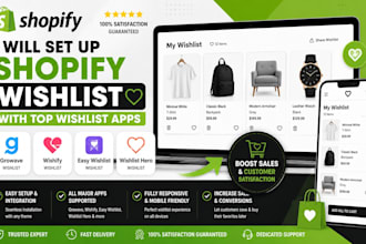 set up shopify wishlists growave wishify easy wishlist wishlist hero
