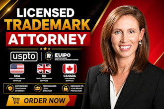 provide trademark registration, search, office action, and renewal services