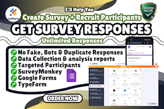 recruit targeted survey respondents and design professional online survey form