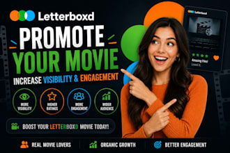 promote your letterboxd movie with rating to increase visibility and engagement