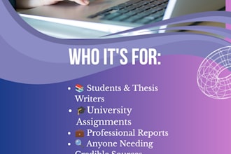 write a academic research summary and review literature
