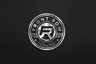 design awesome front row logo