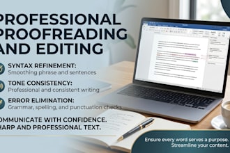 proofreading and editing from rough draft to polished final