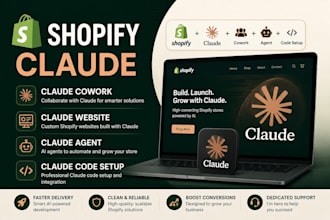 shopify claude, claude cowork, claude website, claude agent, claude code setup