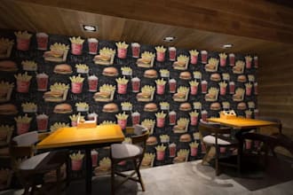 design immersive custom mural wallpaper for cafes using adobe illustrator