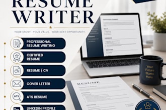 write professional resumes and cover letters