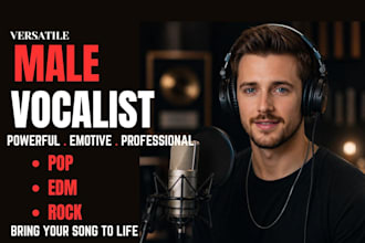 male pop singer male rock singer edm singer male singer pop edm male vocalist
