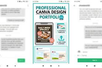 be your expert canva designer for social media and graphics