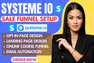 systeme io online course website, systeme io executive coaches, landing page