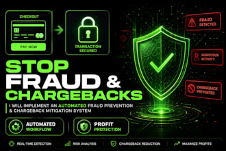 implement an automated fraud prevention and chargeback mitigation system