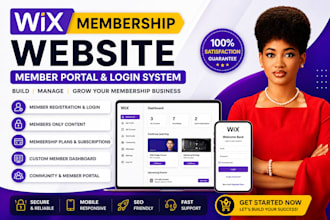 do wix membership website, member portal, member login, wix membership plans