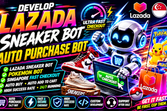 do shopee bot lazada bot singapore auto checkout bot auto purchase bot
