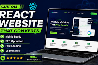 build a fullstack website with react, php and nodejs