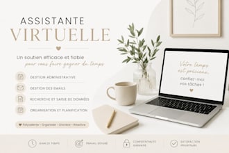 je vais etre votre assistante virtuelle