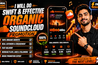 do swift and effective organic soundcloud promotion