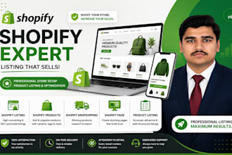 do shopify product listing and shopify product upload