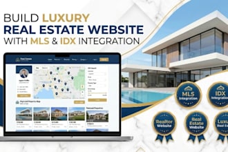 build luxury real estate website with mls and idx integration