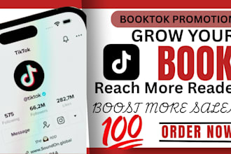 do booktok promotion, tiktok book marketing and amazon kdp book promotion